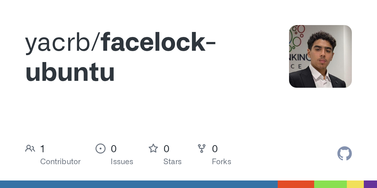GitHub preview for the FACELOCK Ubuntu authentication project